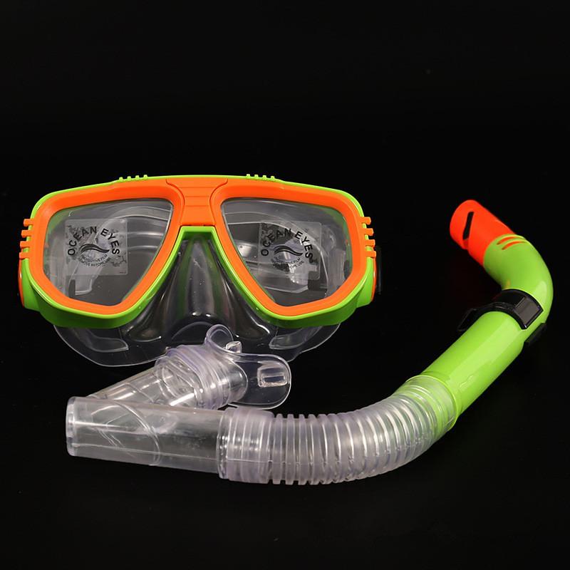 Supply Pvc Diving Goggles + Semi-Dry Snorkeling Frog Goggles Diving Set Swimming Equipment