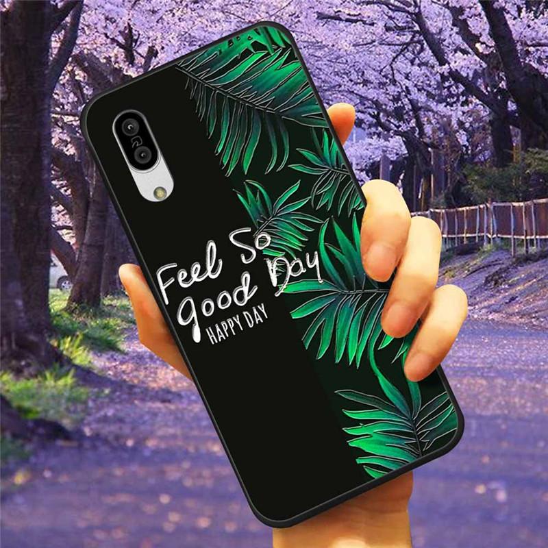 For Sharp Aquos Sense3 Case 3D Flower Relief Silicone Soft Emboss Cover For Sharp Aquos Sense 3 Lite Sense6 6 Luxury Cartoon