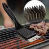 1pc-Outdoor Grill Brush and Scraper Barbecue Grill Cleaning Brush Stainless Steel Wire Grill Brush BBQ Cleaner Accessories