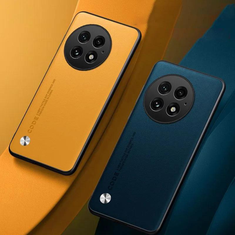 PU Leather Case For OnePlus 13 5G Back Cover Silicone Full Camera Protection Phone Case For OnePlus 13T 13S 13R 5G Matte Funda