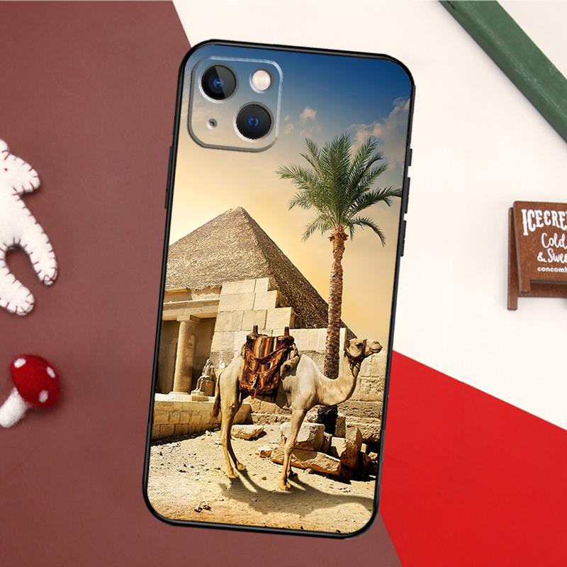 Ancient Egyptian Case For iPhone 14 Pro Max 16 15 11 12 13 17 Pro Max mini 15 16 Plus 16e 17 Air Back Cover