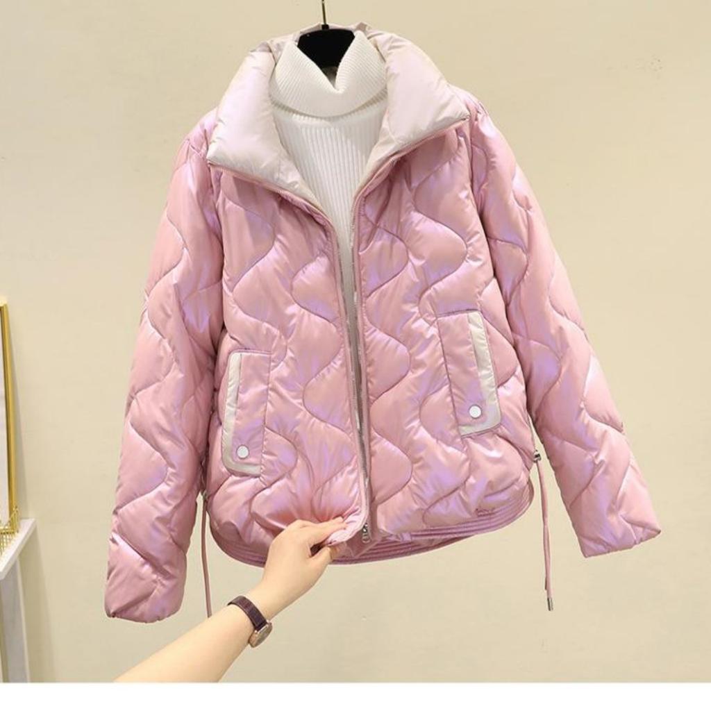 Jachetă de iarnă Jachetă scurtă din bumbac căptușită