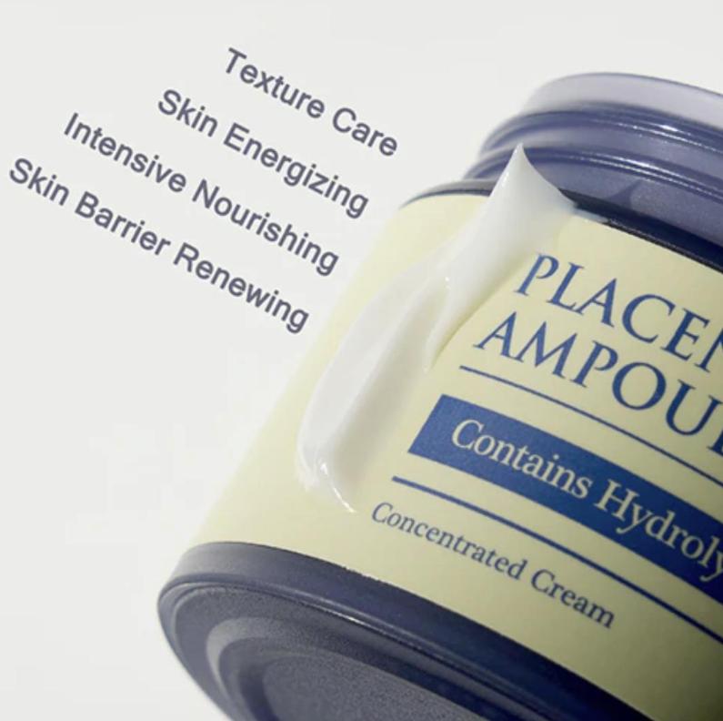 Mizon Placenta Ampoule Cream 52g – Firming & Hydrating Care