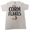 Kellogg's Pánské Corn Flakes Cereálie Bílé Tričko Nové Malé