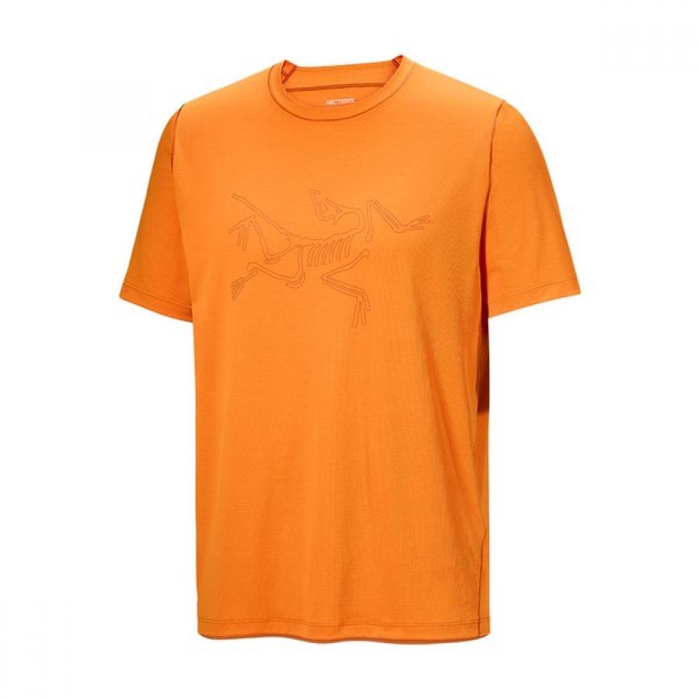 Arcteryx Men S Co maSk Logo Shirt atqSm10293 BLAZE/SM(95)