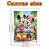 Disney Pearl Painting 5D Mickey Minnie Mouse Gemstone Art Diamond Painting Kit for Adults Beginners Gift Ideas Home Decor Wall Art Craft Supplies