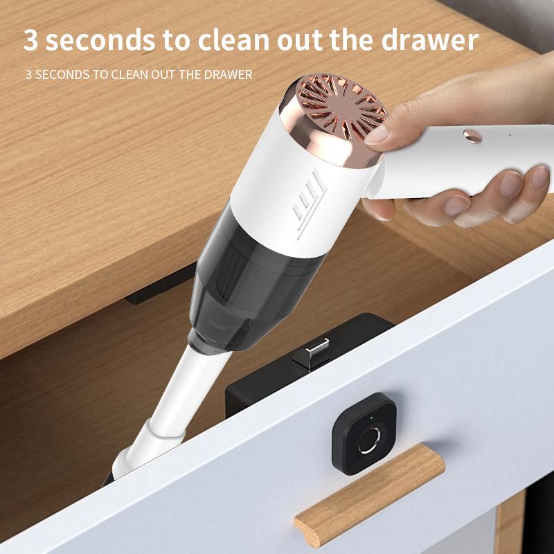 Bezprzewodowy mini przenośny odkurzacz samochodowy USB suszarka do włosów maszyna wielofunkcyjna odpowiednia do samochodu gospodarstwa domowego sierści zwierząt