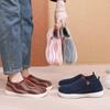 2025 Autumn Winter New Color Blocked Plush Casual Shoes Soft Soles Comfortable Lightweight Women Shoes Warm Comfortable Loafers