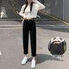 Jeans Women's Pants Spring and Autumn New High-waisted and Thin Radish Small Retro Dad Harlan Pants