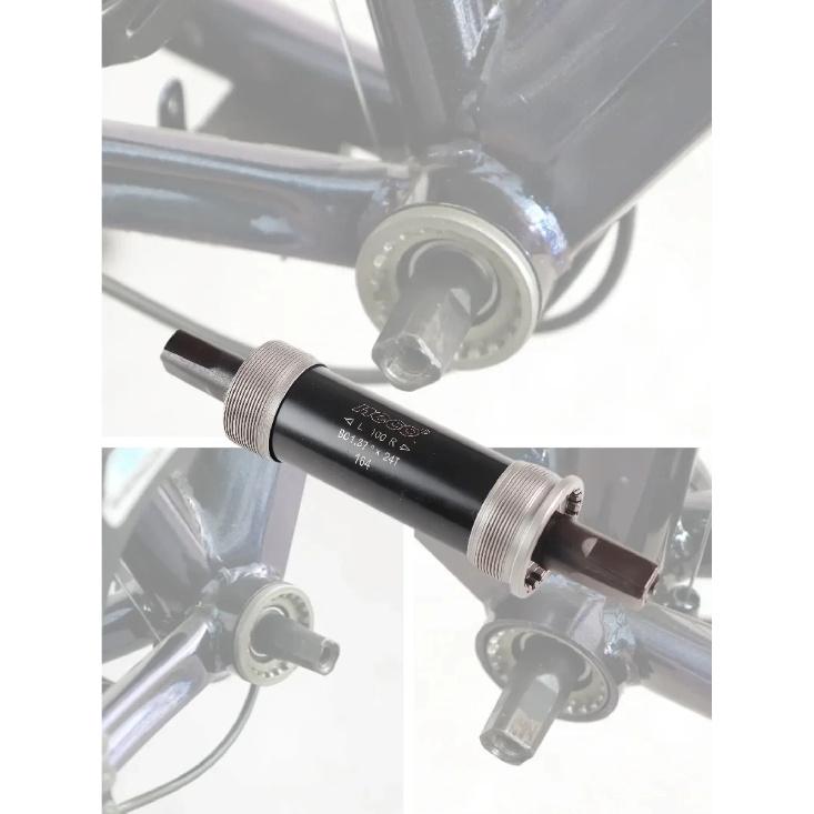 Neco Ebike Fat MTB Bici Movimento Centrale Quadrato Bicicletta Foro Quadrato 100 Conico Filettato Cuscinetto Sigillato Asse Centrale Vuoto 151/159.5/164mm