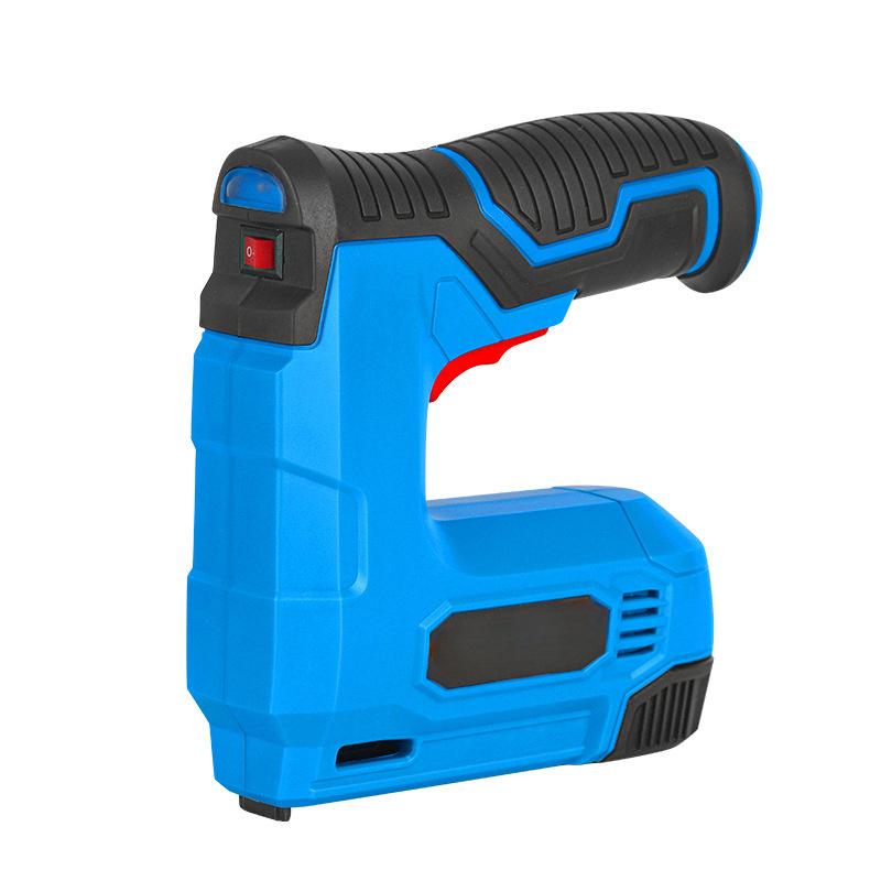 3.7V Wireless Portable Electric Nail Gun Household Small Electric Straight Nail Gun Woodworking Power Tool