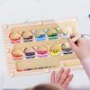 Montessori Magnetic Color Sorting Maze Number Maze Toys Wooden Puzzle Activity Board Fine Motor Toys For Kids 36 months+