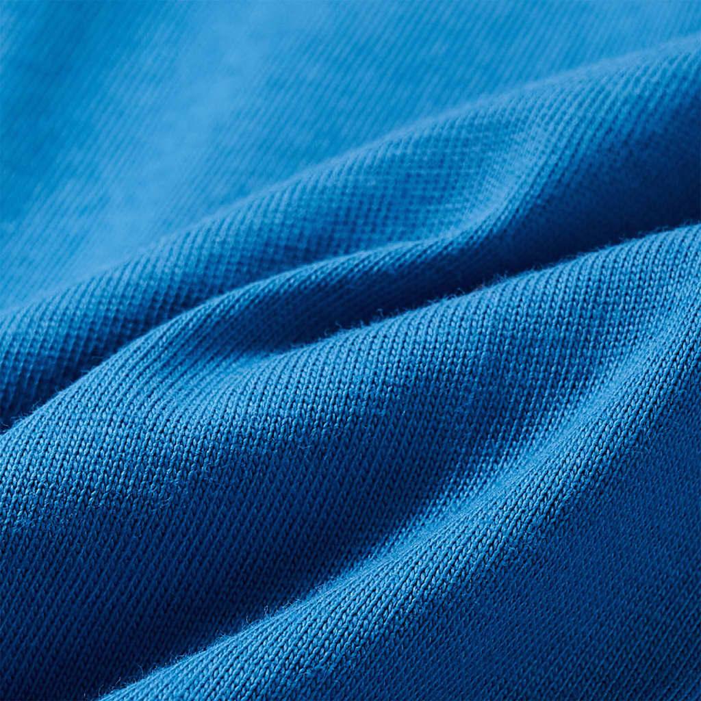 Kids Long Sleeve T Shirt In Petrol Blue Size 104