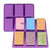 Rectangular Lace Silicone Mold