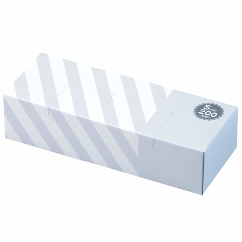 

amazing odor-proof bag bos boss striped package / white s size 200 pieces for processing baby diapers, pets, poo, food waste, etc.