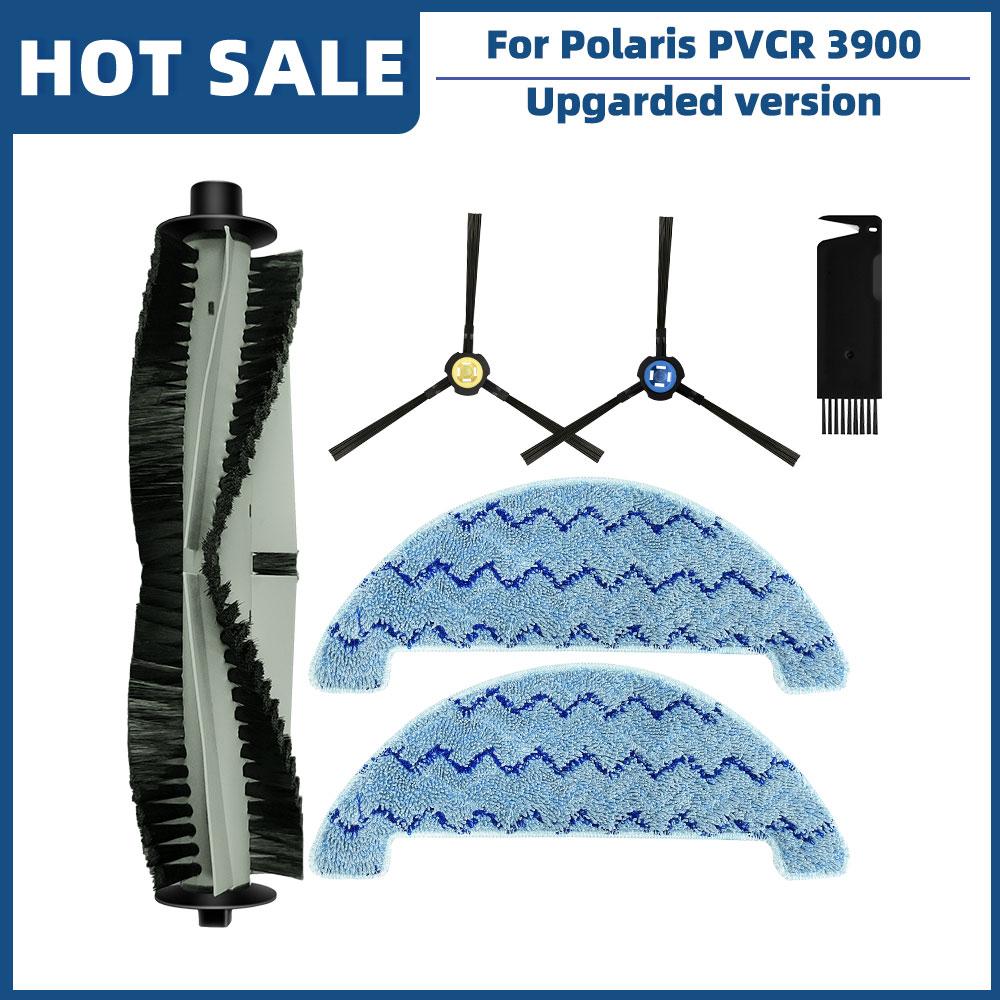 Replacement For Polaris PVCR 3900 IQ Home Robot Vacuum Cleaner Spare Parts Accessories Roller Main Side Brush Mop Rag Cloth