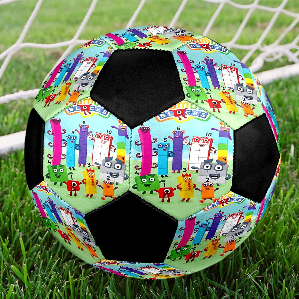 Numberblocks Tema Størrelse 5 Fodbold, Velegnet til Både Indendørs og Udendørs Kampe, en Gave Velegnet til Alle.