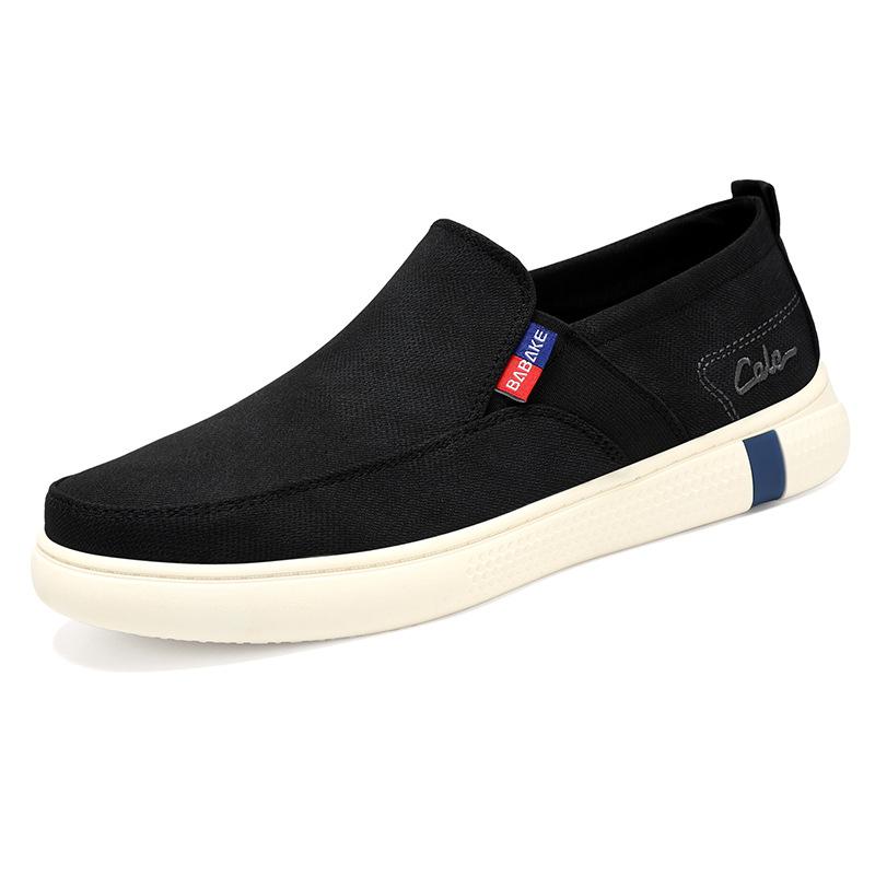 Fashion Men's Summer Breathable Casual Versatile Soft Sole Comfortable Lazy Shoes Cloth Shoes Men Cheap Shoes Clearance