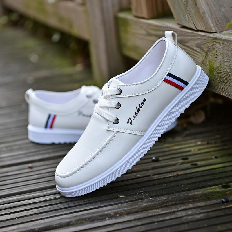 Kožené ležérní boty pánské Vysoce kvalitní kůže Pánské ležérní boty Kožené boty pro muže Ploché boty