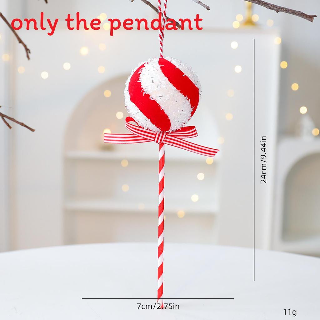 Tree Foam Christmas Cane And Windmill Candy Pendant Suitable For Use Festival