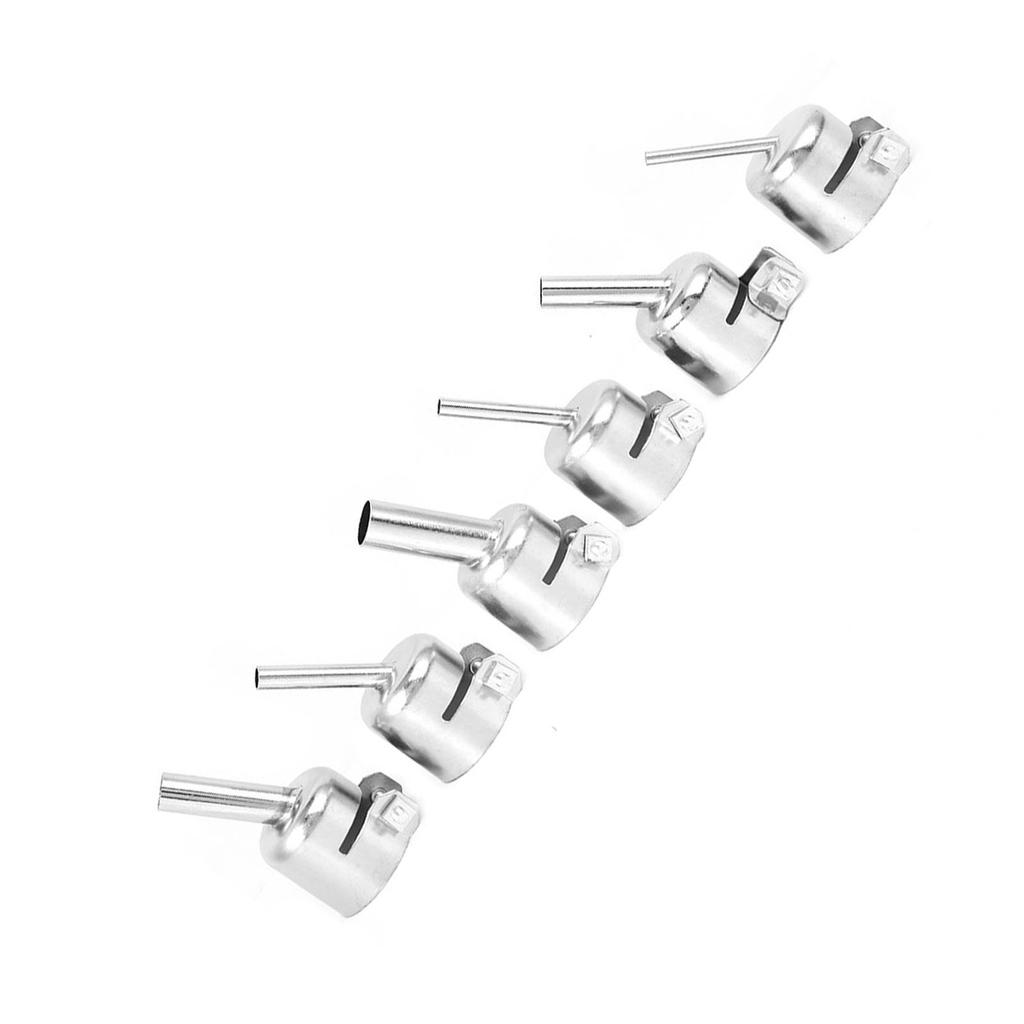 6Pcs Oblique Nozzle 850 for Hot Air Gun Soldering Desoldering Station Accessories