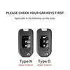 Genuine Leather Auto Key Fob Cover Case Housing Fit For Honda Accord Civic City Fit Hr-V Xr-V Folding Auto Smart Protector Housing Mount Auto