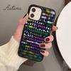 Function Computer program Phone Case for iPhone 11 12 13 14 Pro Max mini XR XS SE 2020 6S 7 8 Plus Samsung Galaxy S21 S22 Cover