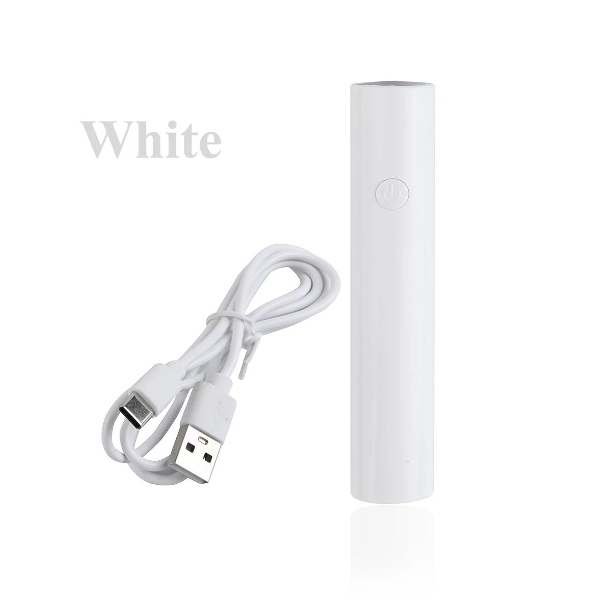 

Portable Hand LED Nail Lamp Rechargeable Quick Curing Handheld UV Light for Nails USB Nail Dryer with LED Screen Nail Art Tools