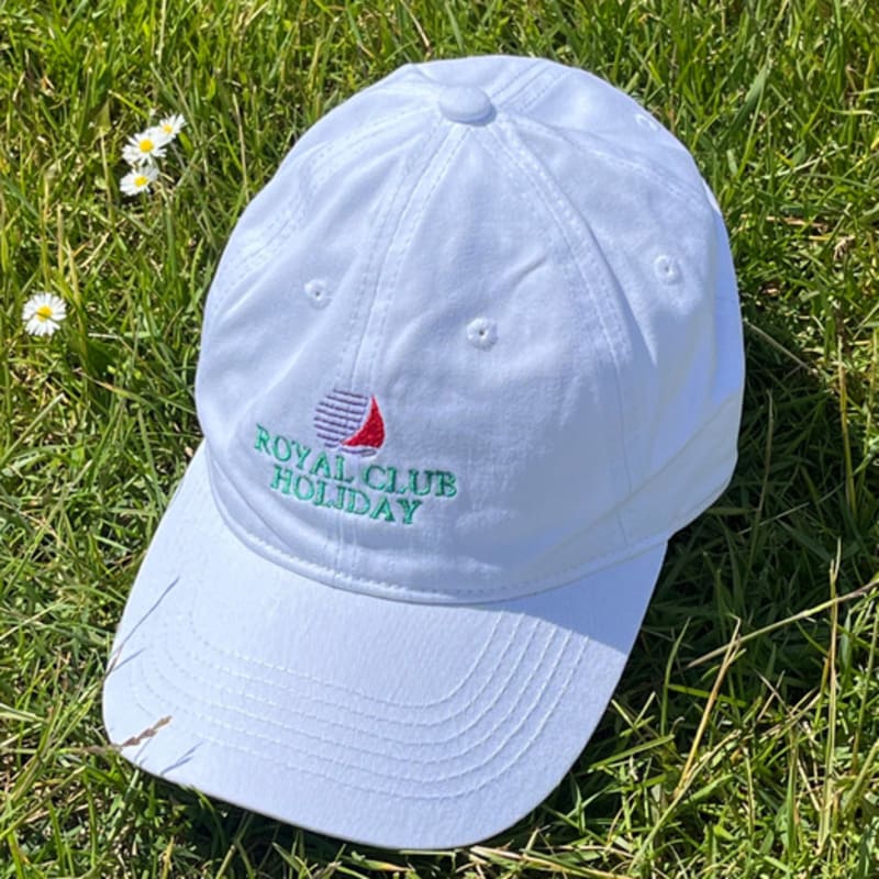 ROYAL CLUB HOLIDAY Yacht Classic Cotton Ballcap White