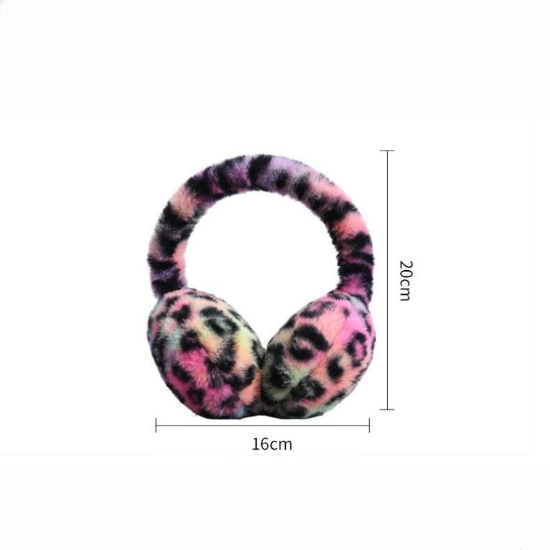 Fashion Winter Ear Muffs for Women Girls Faux Fur Cute Earmuffs Fluffy Ear Warmers Foldable Ear Covers Outdoor Cycling Ski
