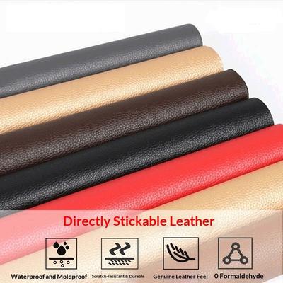 Self-Adhesive Leather Repair Patch - Durable Vinyl Sofa Repair Kit, Seat Upholstery Fix for Car, Furniture, DIY Leather Fabric