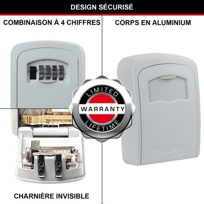 Armoire de sécurité masterlock boîte à clés 5401eurd format m