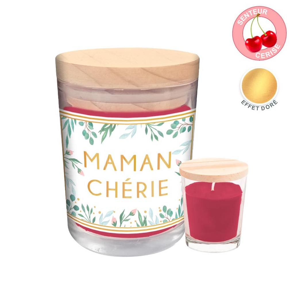 Les Trésors De Lily [R3997] - 'Maman Chérie' Scented Candle - 92x70 Mm (cherry)
