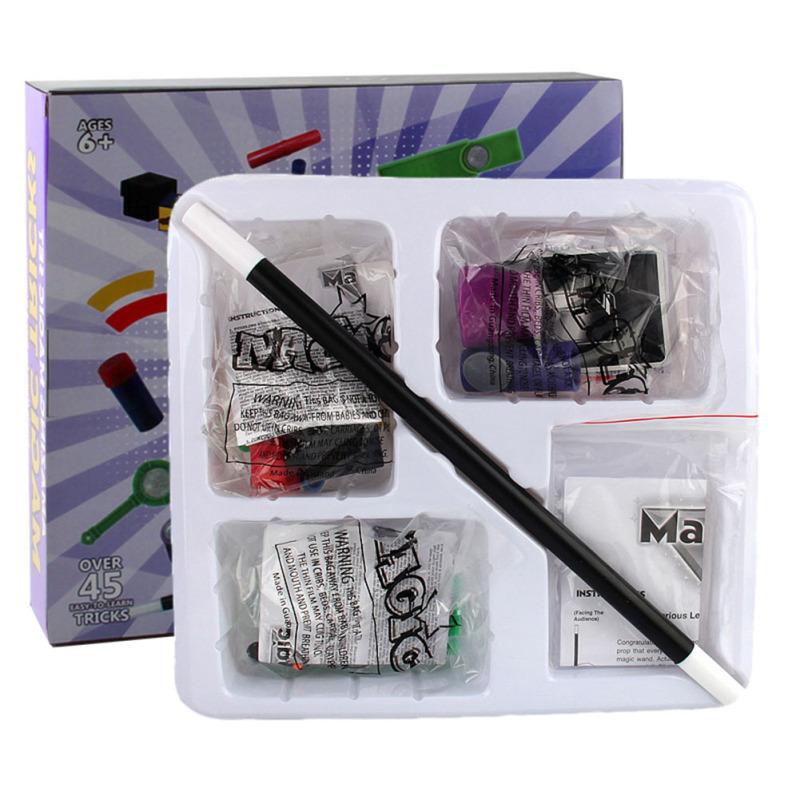 Magic Props Set Close Range Stage Children Magic Toys for Kids Girls Boys
