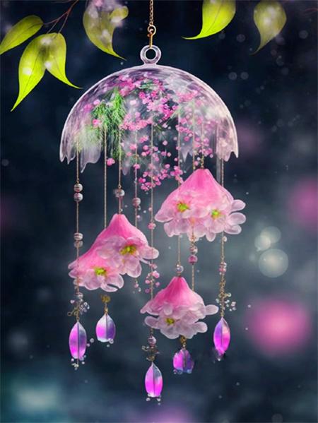 Diamond Art Malerei Traumfänger Landschaft Voll Quadratisch/rund 5d DIY Stickerei Mosaik Fantasy Landschaft Heimdekor