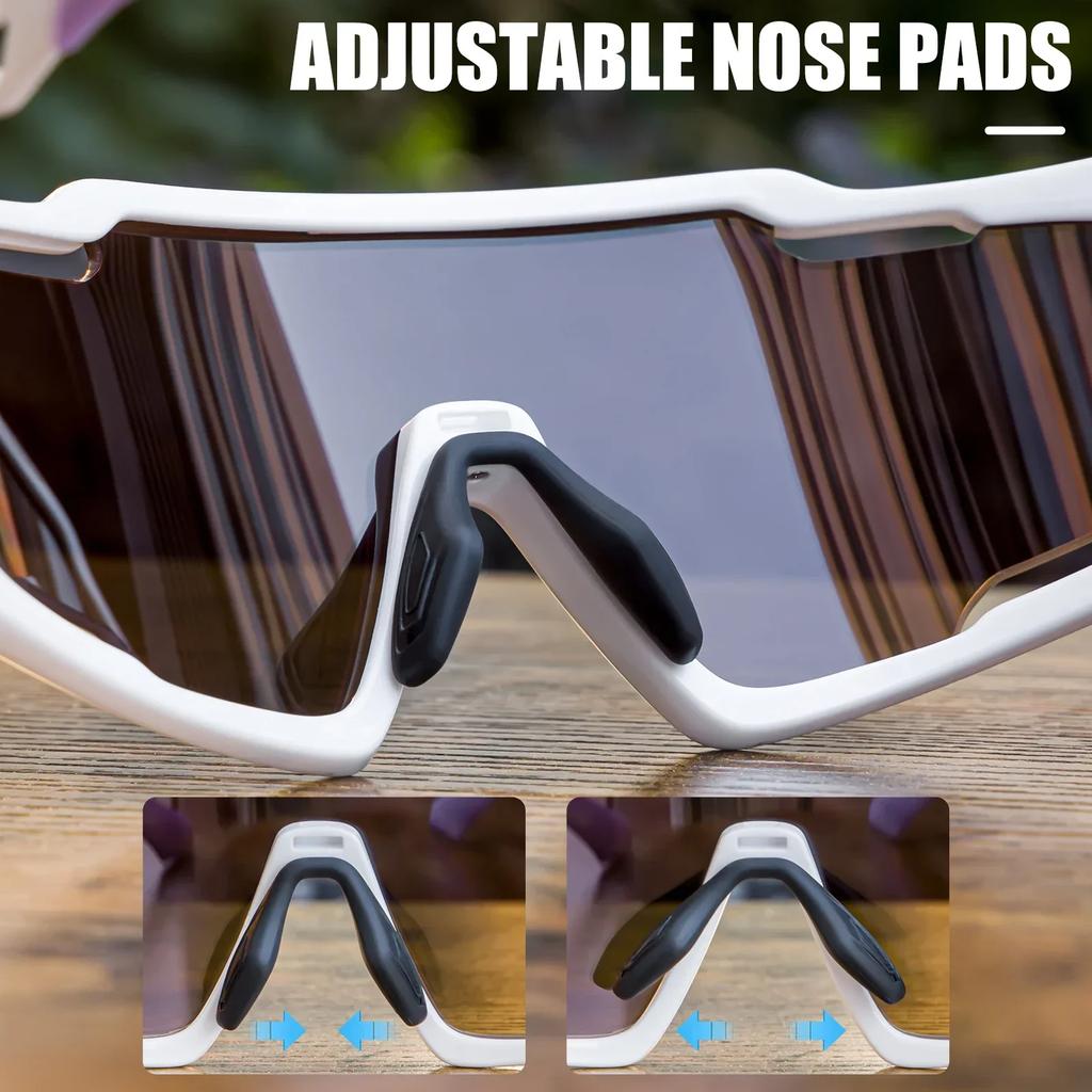 SCVCN Photochrome Sonnenbrille für Mann Radsportbrille MTB Fahren Skaten UV400 Angelbrille Frau Fahrrad Radsport Baseball 2026