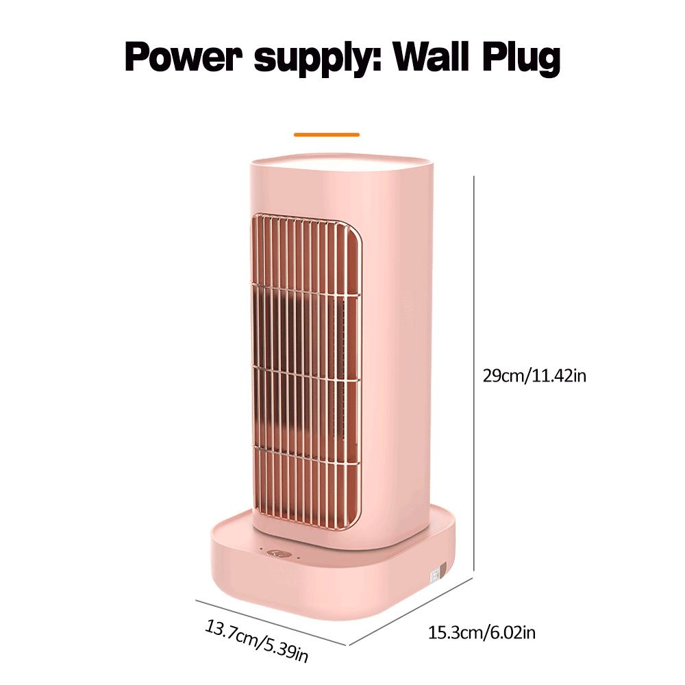 

1300 Вт 90° осциллирующий портативный обогреватель портативный электрический обогреватель мини-обогреватель комнатный обогреватель электрический обогреватель настольный обогреватель для дома EU розовый