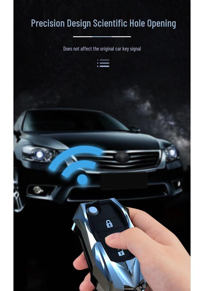 Volkswagen Key Case for Magotan, Passat, Tiguan L, Sagitar, Tayron, CC, Lavida - Trendy Car Shell Buckle Bag.