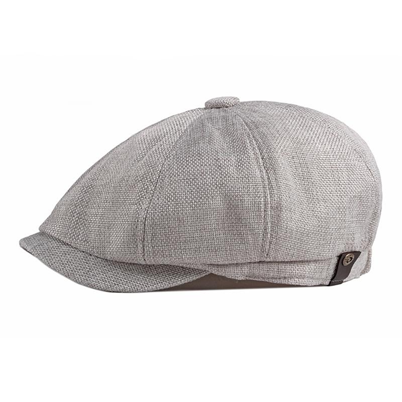 Women Octagonal Hat Retro Spring Summer Beret Cap Female Casual Breathable Peaked Cap Outdoor Sun Hat For Ladies