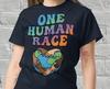 One Human Race T-shirt | Novelty Tshirt
