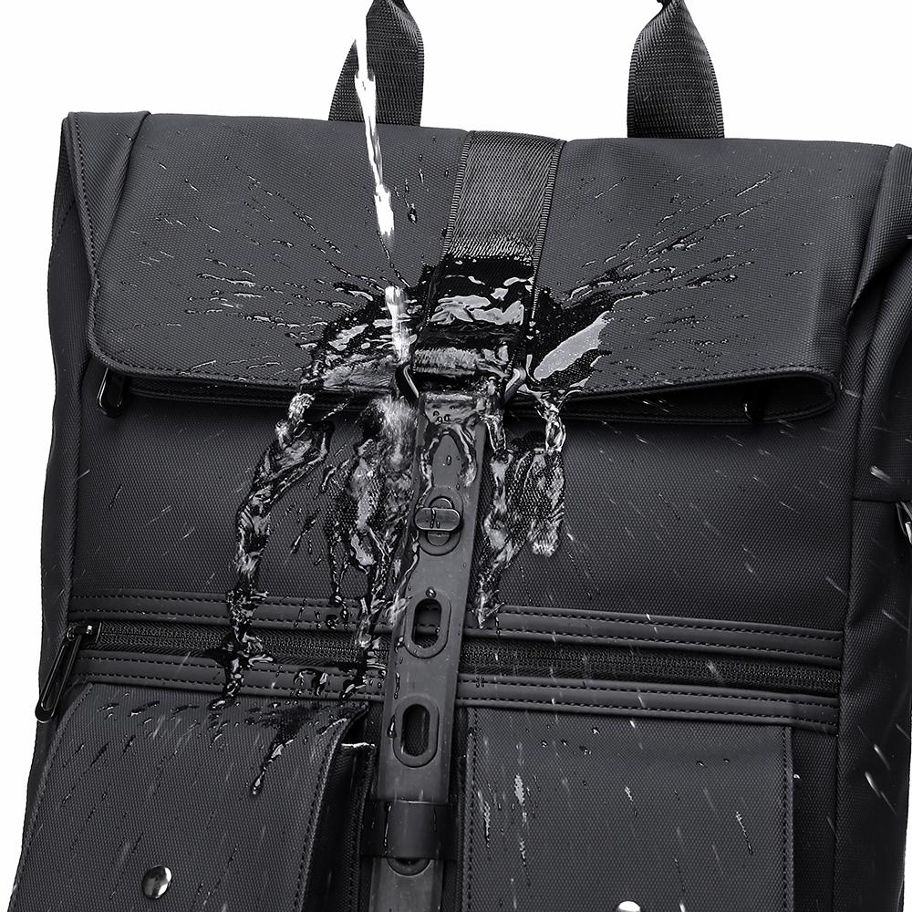 Men's Casual Business Backpack Travel Large Capacity Backpack Student School Bag