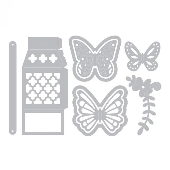 

Cutting Dies Durable Delicate Design DIY Butterfly Gift Box Cutting Dies