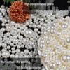 Off-White Round ABS Imitation Pearl Beads for DIY Jewelry Making