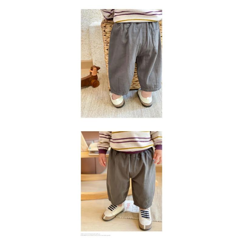 Children Pants Spring Autumn Casual Sports Trousers Boys Girls Korean Solid Color Fashion Versatile Kids Baby Clothing Pant