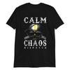 Chaos Skull Unisex T-Shirt Death Rock Metal Trash Horror Summer Casual Print T-Shirt Y2k Harajuku Women's Clothing Streetwear