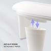 Professional Manicure Hand Support Cushion Non Slip Base Detachable Leather Pad Ergonomic For Nail Artists Display