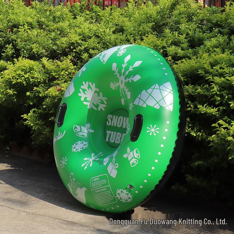Durable Inflatable Snow Tube: Cold-Resistant PVC for Outdoor Skiing and Fun