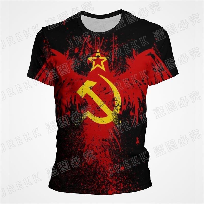 Azerbaijan Football T Shirt Men Round Neck Oversized T-shirt 3D Printed Fashion Short Sleeve Tees Summer Sports Soccer T Shirts