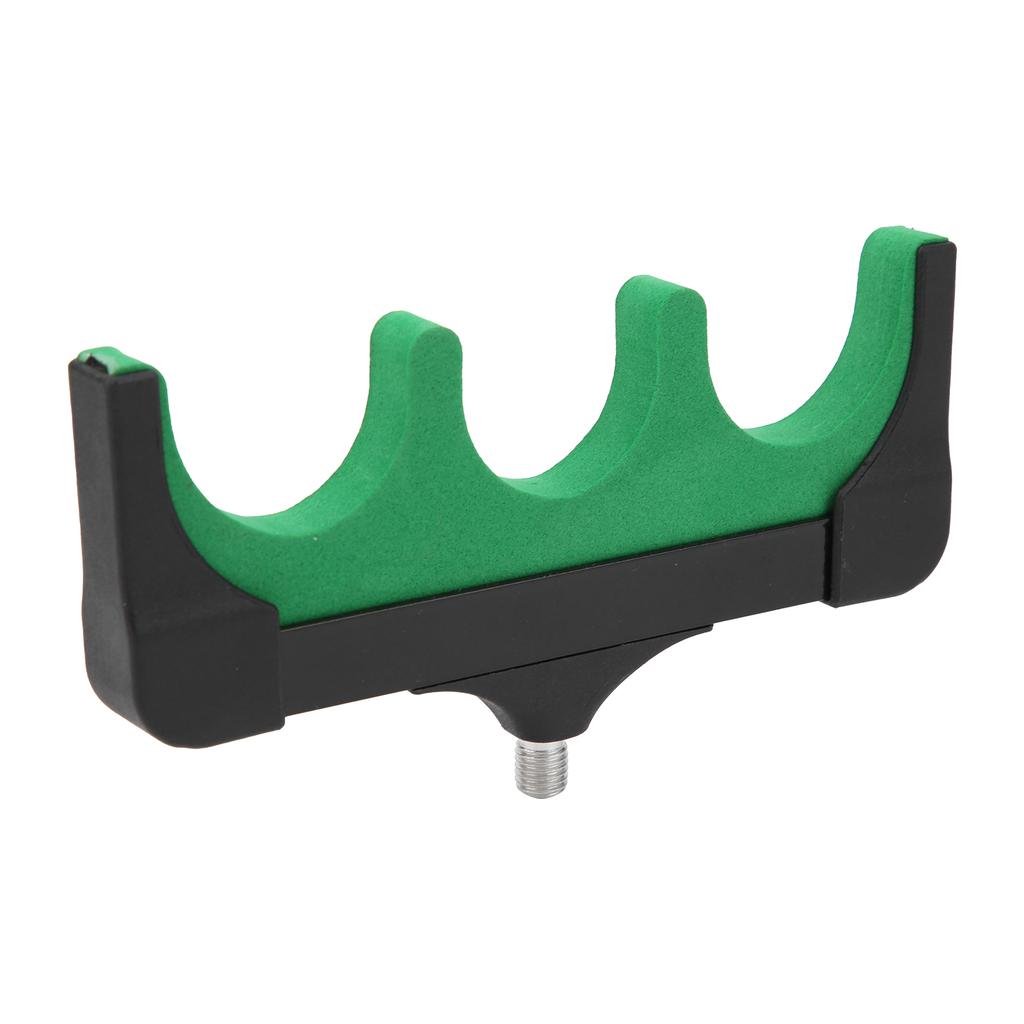 Fishing Rod Holder Feeder Pod Stand Holder EVA Fishing Pole Tackle Carp Fishing Accessory3‑Slot