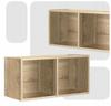Regal Fach Organizer Behälter Ständer für Schallplatten Ordner Cubo 2